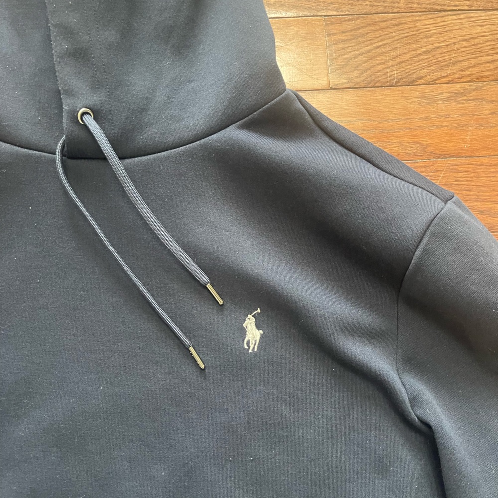 Navy Blue Ralph Lauren Polo Hoodie Large